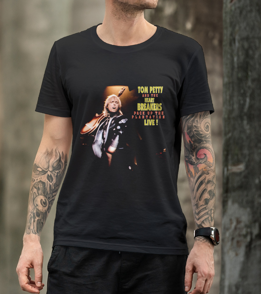 Tom Petty And The Heartbreakers Pack Up The Plantation Live T-Shirt