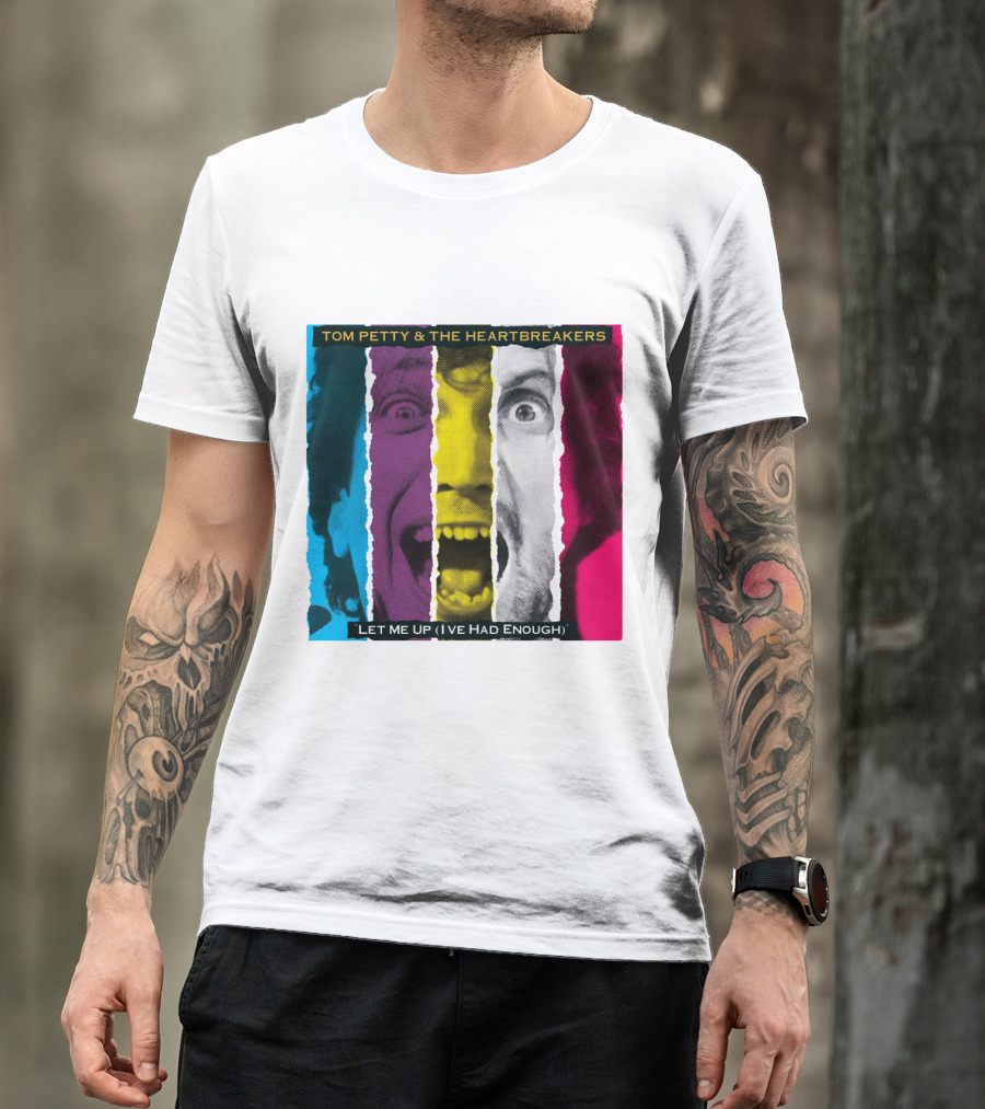 Tom Petty And The Heartbreakers Let Me Up (I've Had Enough) Album Cover T-Shirt