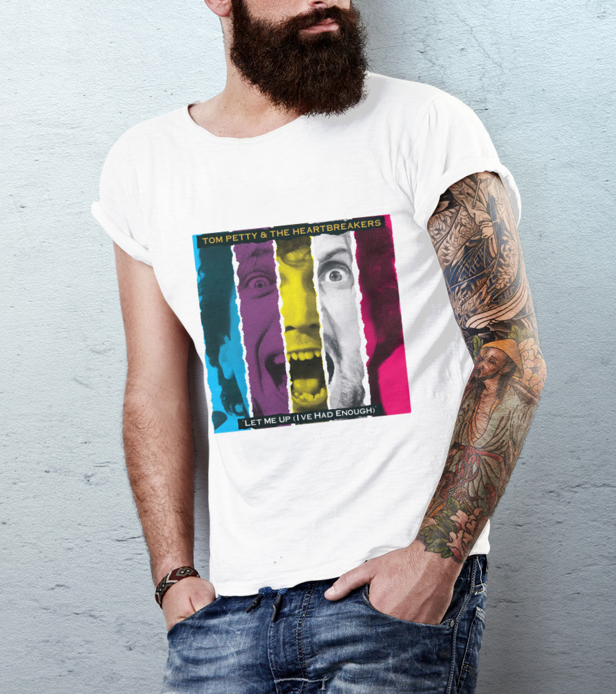 Tom Petty And The Heartbreakers Let Me Up (I've Had Enough) Album Cover T-Shirt