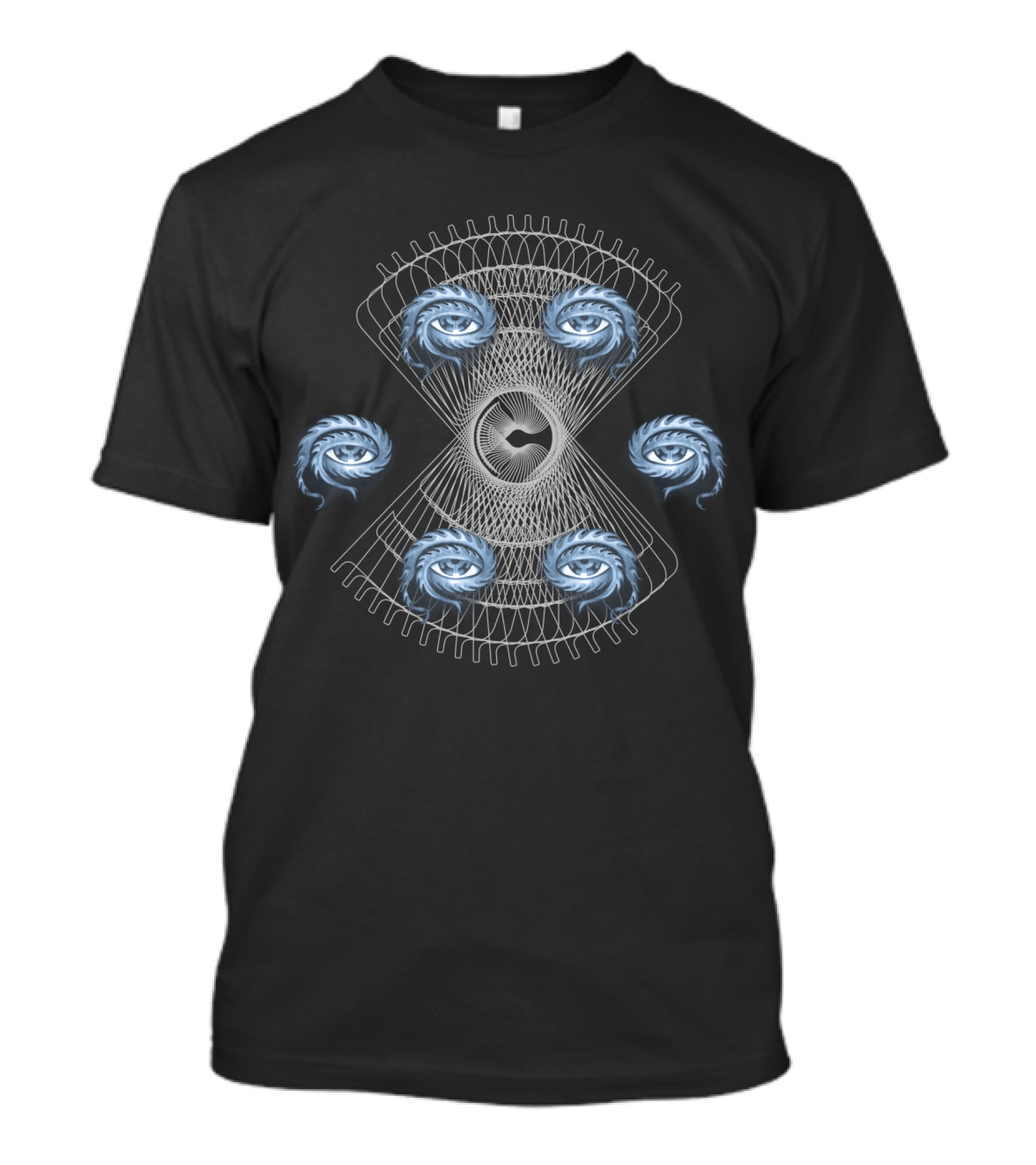 Abstract Symmetrical Spirals T-Shirt