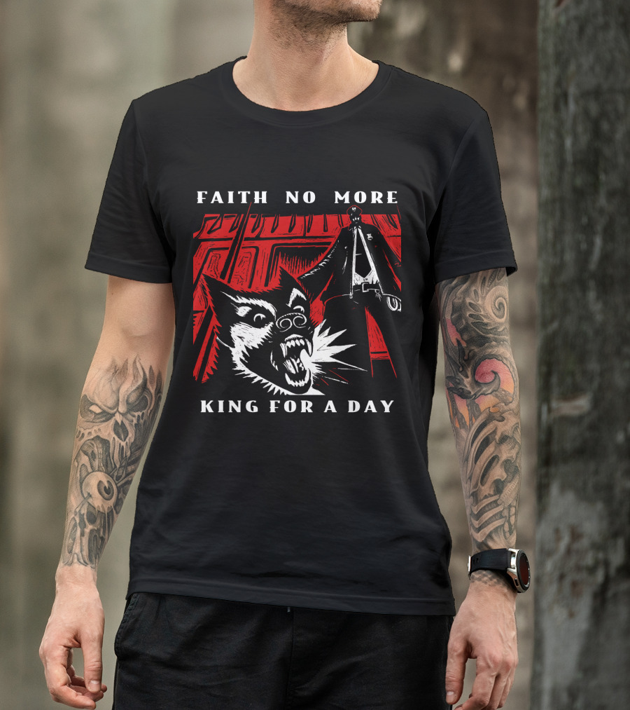 Faith No More King For A Day Red And Black T-Shirt