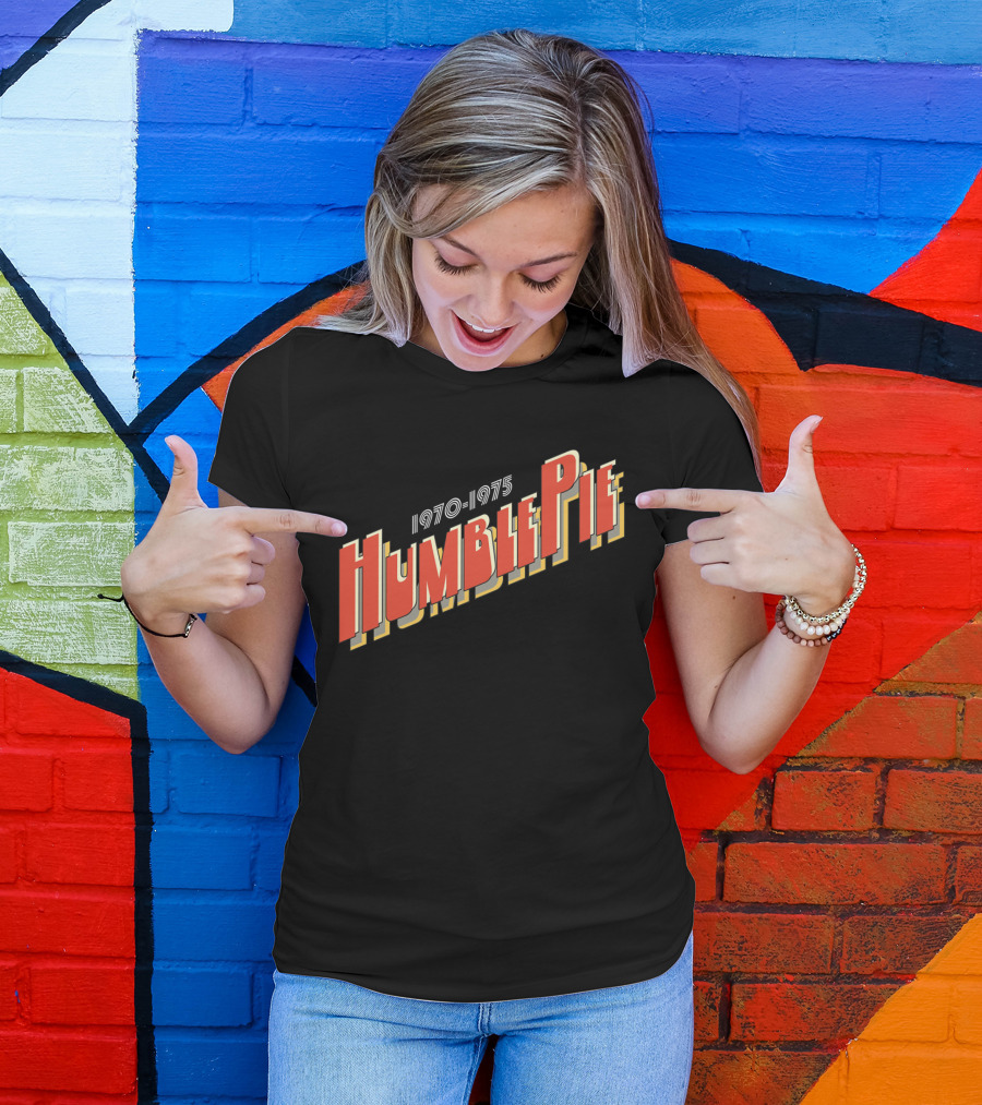 1970-1975 Humble Pie Classic Rock T-Shirt