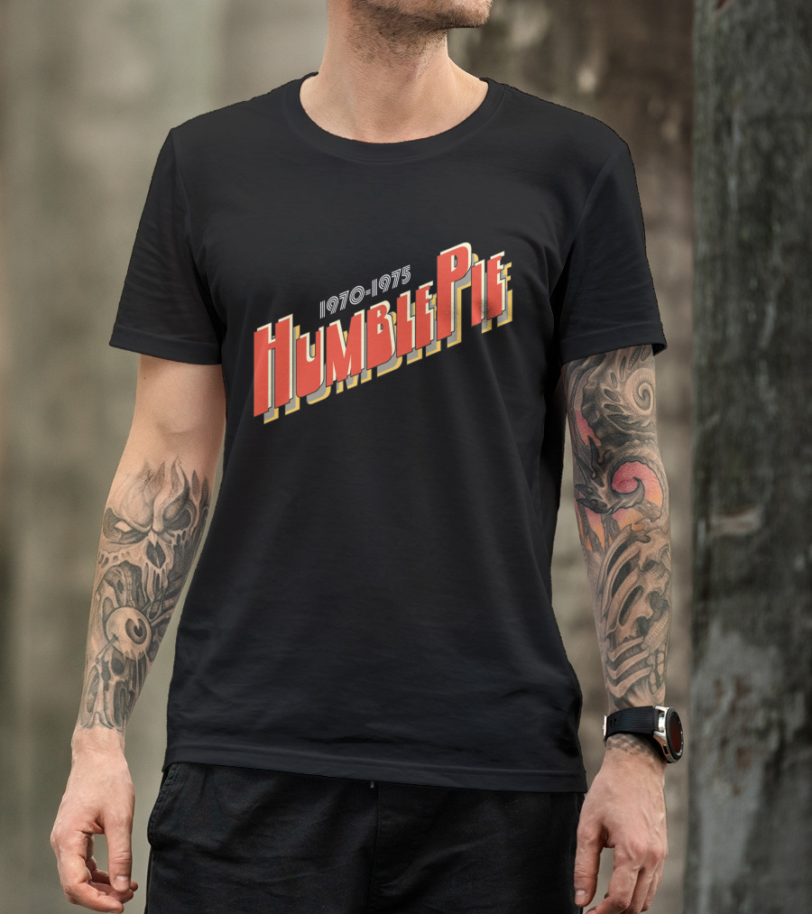 1970-1975 Humble Pie Classic Rock T-Shirt