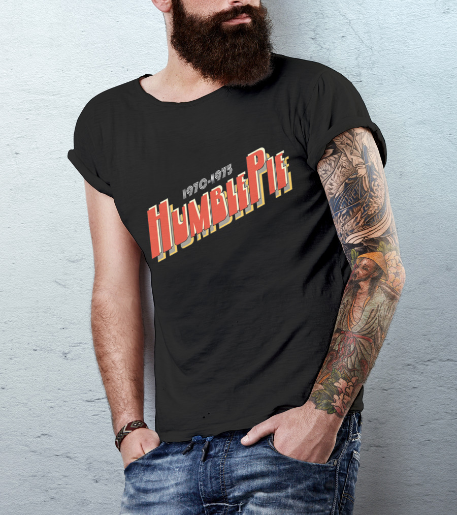 1970-1975 Humble Pie Classic Rock T-Shirt