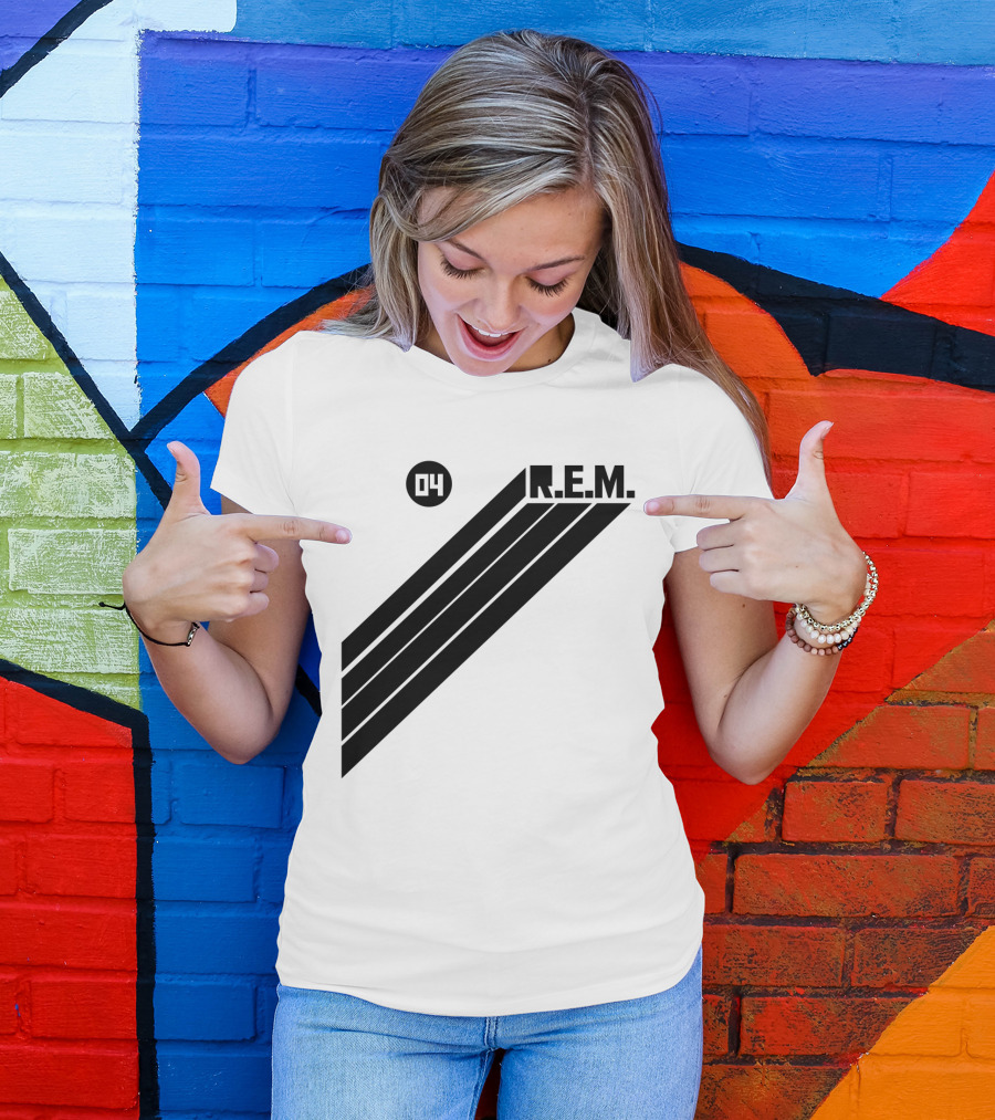 R.E.M. 04 Stripe T-Shirt