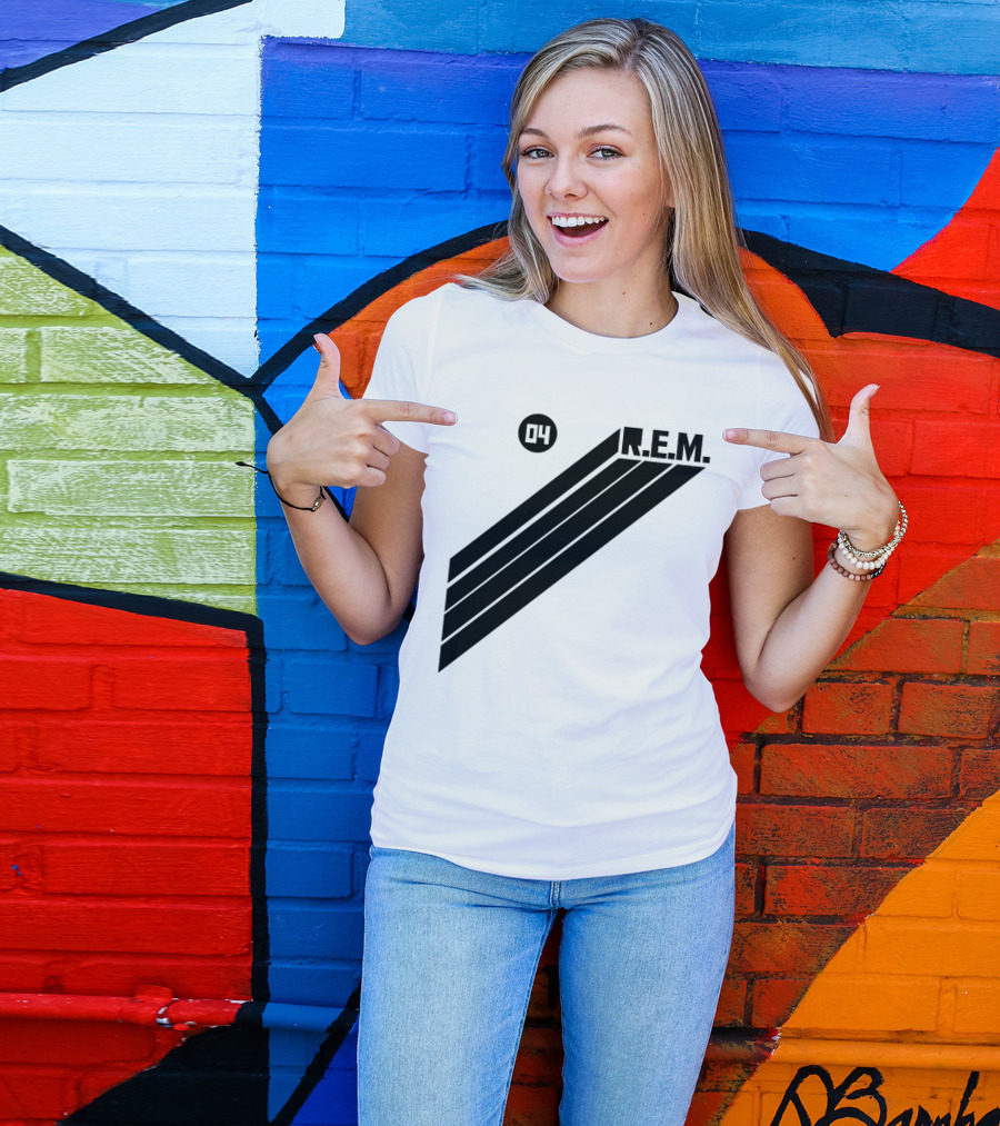 R.E.M. 04 Stripe T-Shirt