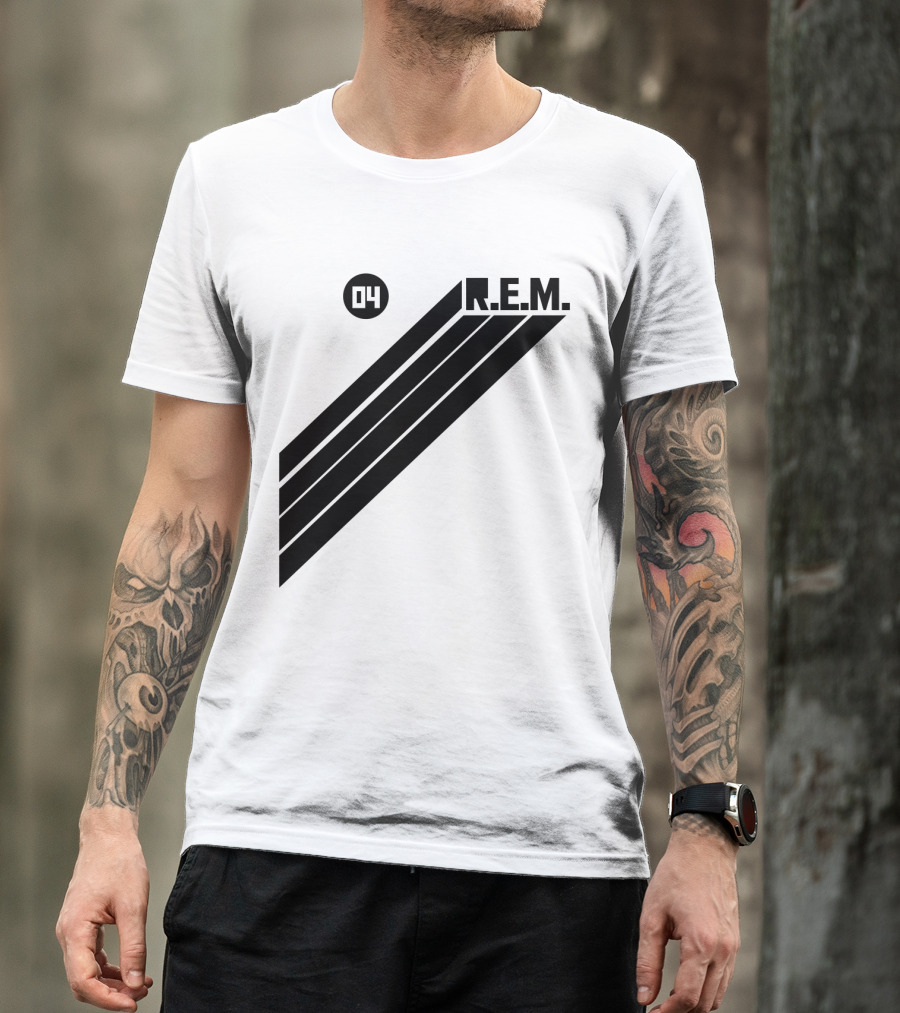 R.E.M. 04 Stripe T-Shirt