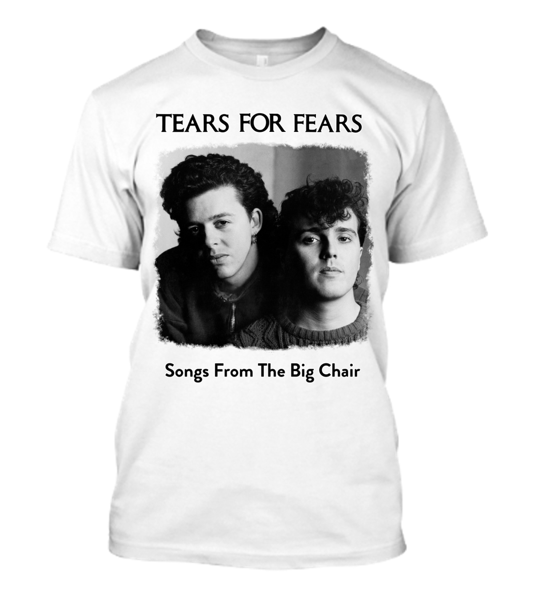 Tears For Fears Songs From The Big Chair Vintage Album T-Shirt