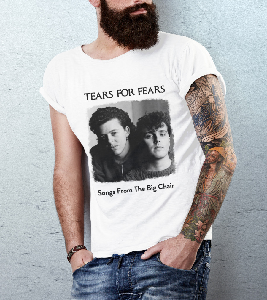 Tears For Fears Songs From The Big Chair Vintage Album T-Shirt