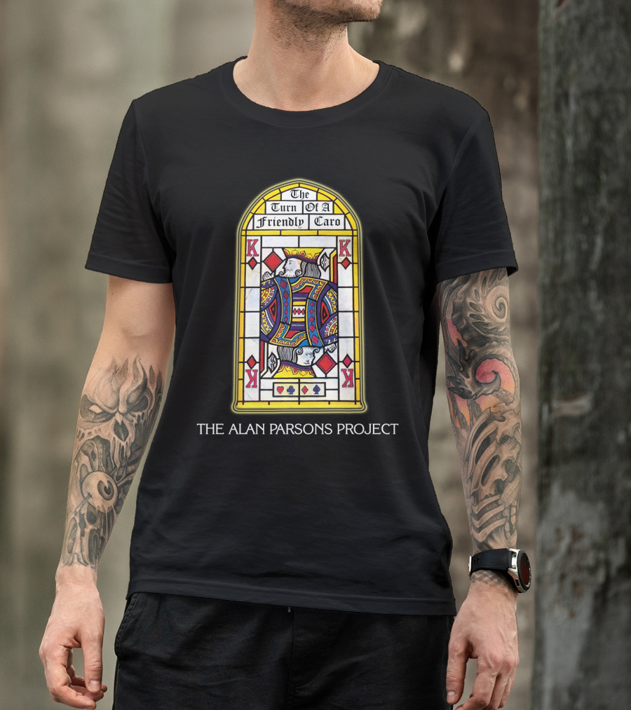 The Alan Parsons Project The Turn Of A Friendly Card King Stained Glass T-Shirt