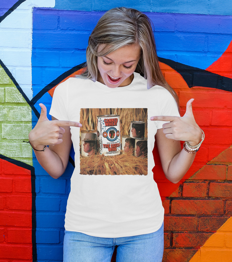 Canned Wheat Packed By The Guess Who Album Cover T-Shirt