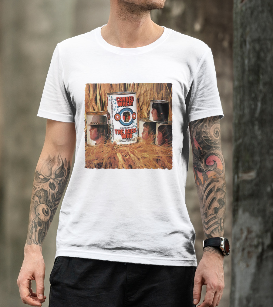 Canned Wheat Packed By The Guess Who Album Cover T-Shirt