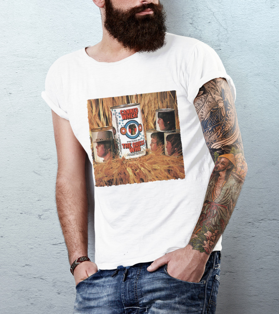 Canned Wheat Packed By The Guess Who Album Cover T-Shirt