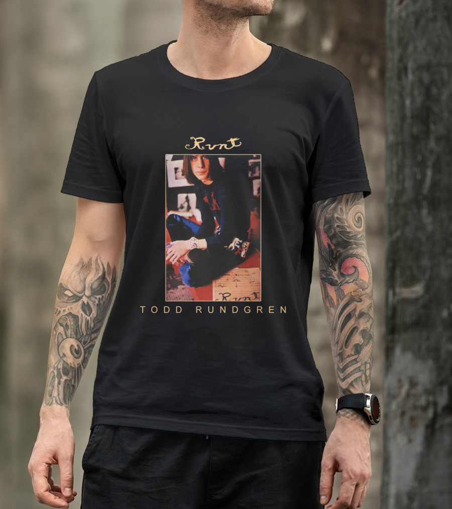 Todd Rundgren Runt Album Cover Vintage Photography T-Shirt