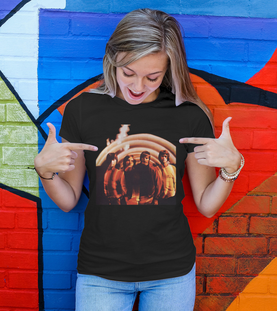 Moody Blues Band Visual Warp Effect T-Shirt
