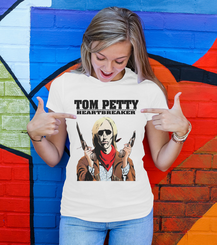 Tom Petty Heartbreaker Gunslinger T-Shirt