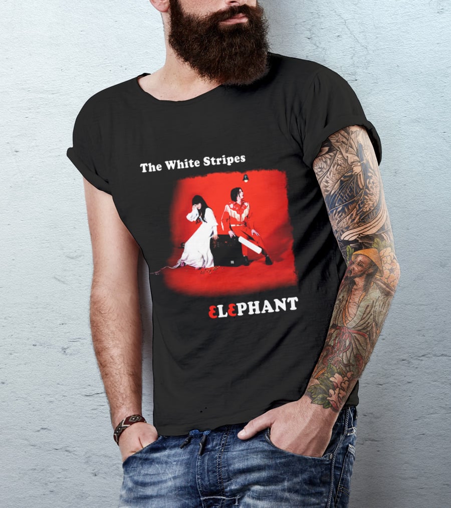 The White Stripes Elephant T-Shirt