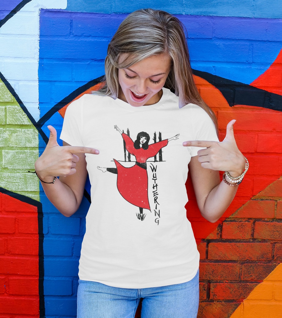 Wuthering Dancer In Red Dress T-Shirt