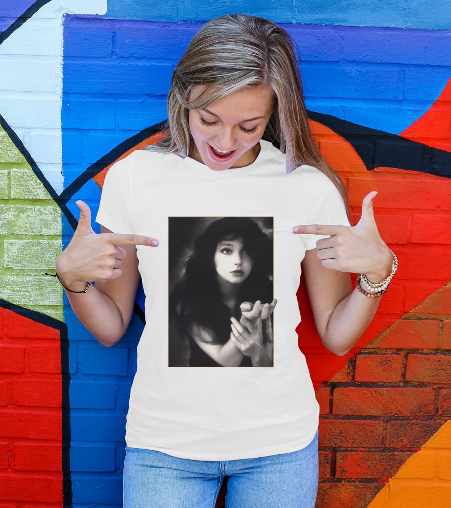 Kate Bush Black And White T-Shirt