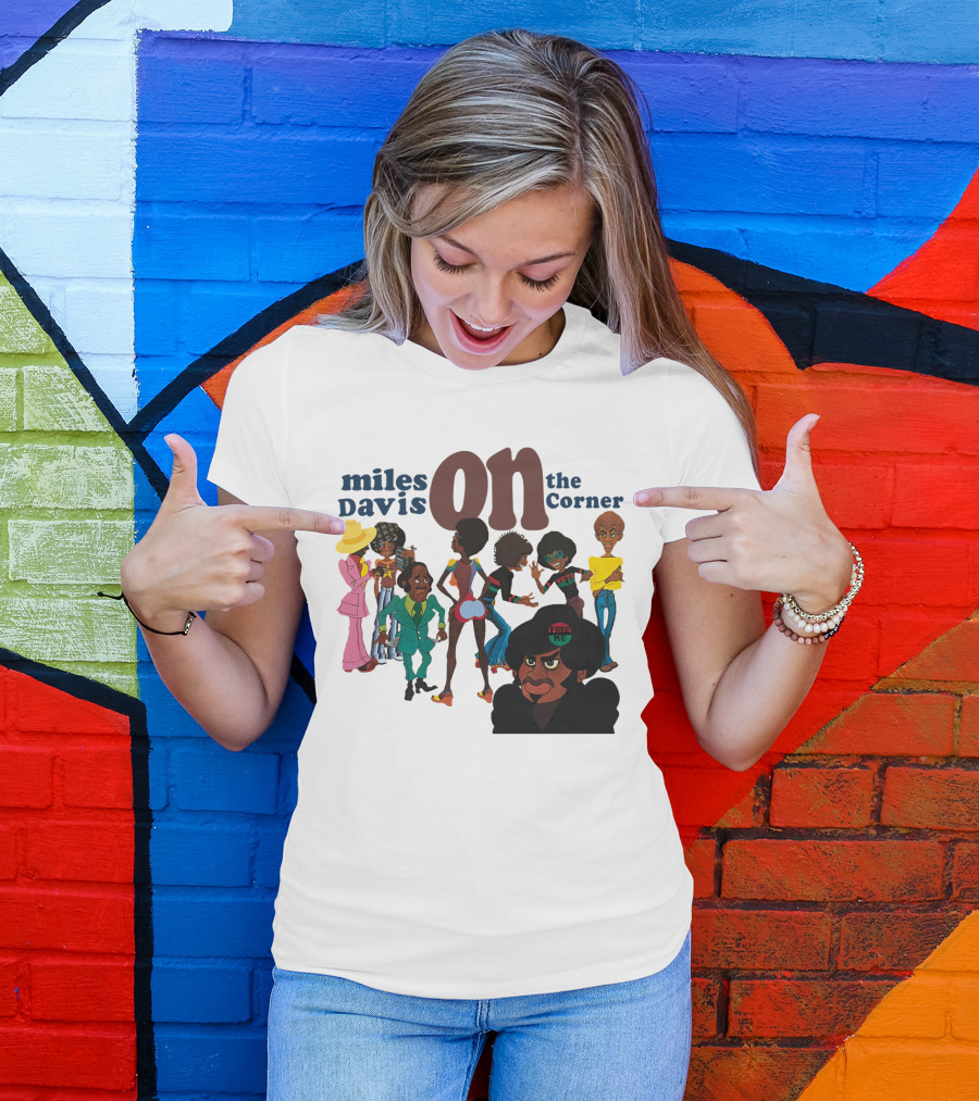 Miles Davis On The Corner Characters T-Shirt