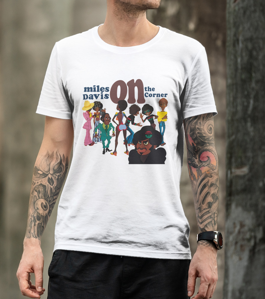 Miles Davis On The Corner Characters T-Shirt