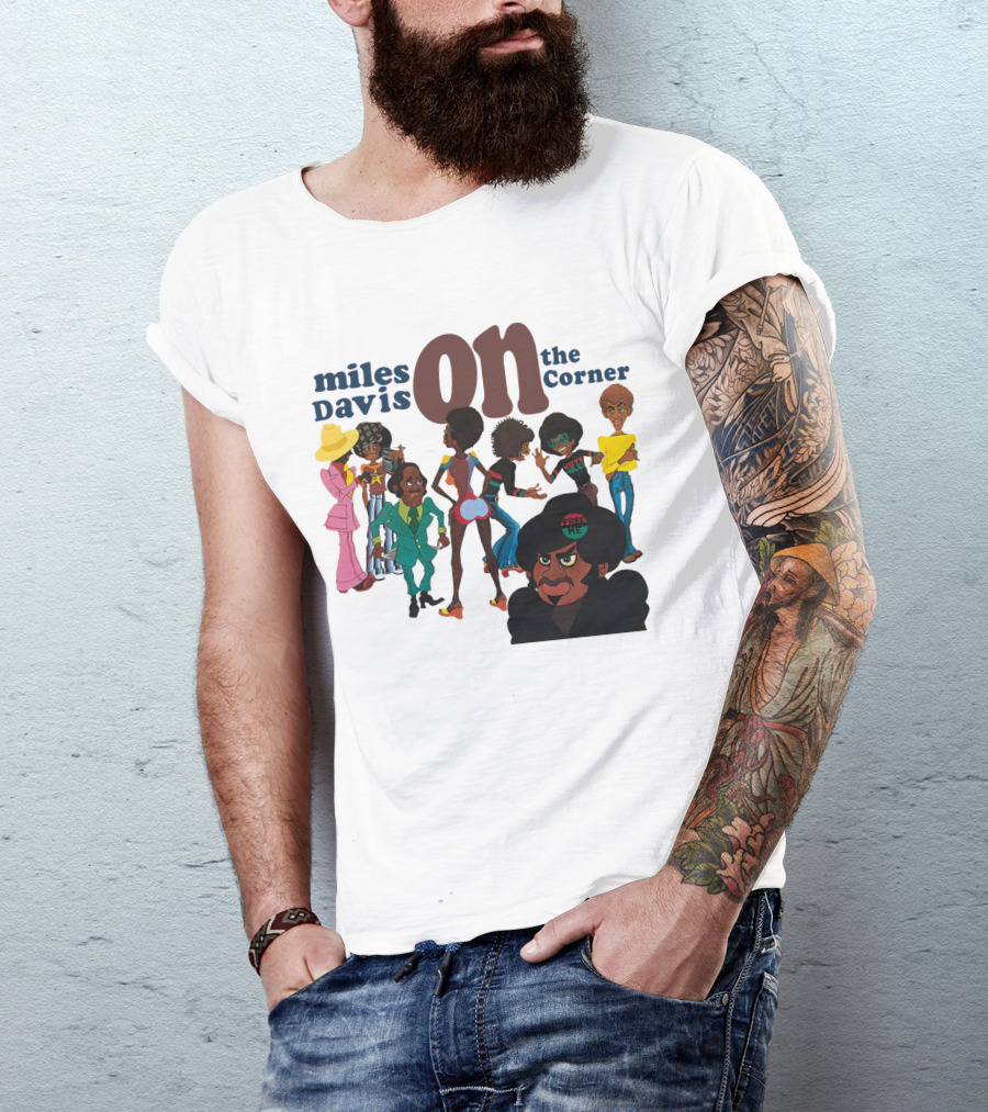 Miles Davis On The Corner Characters T-Shirt