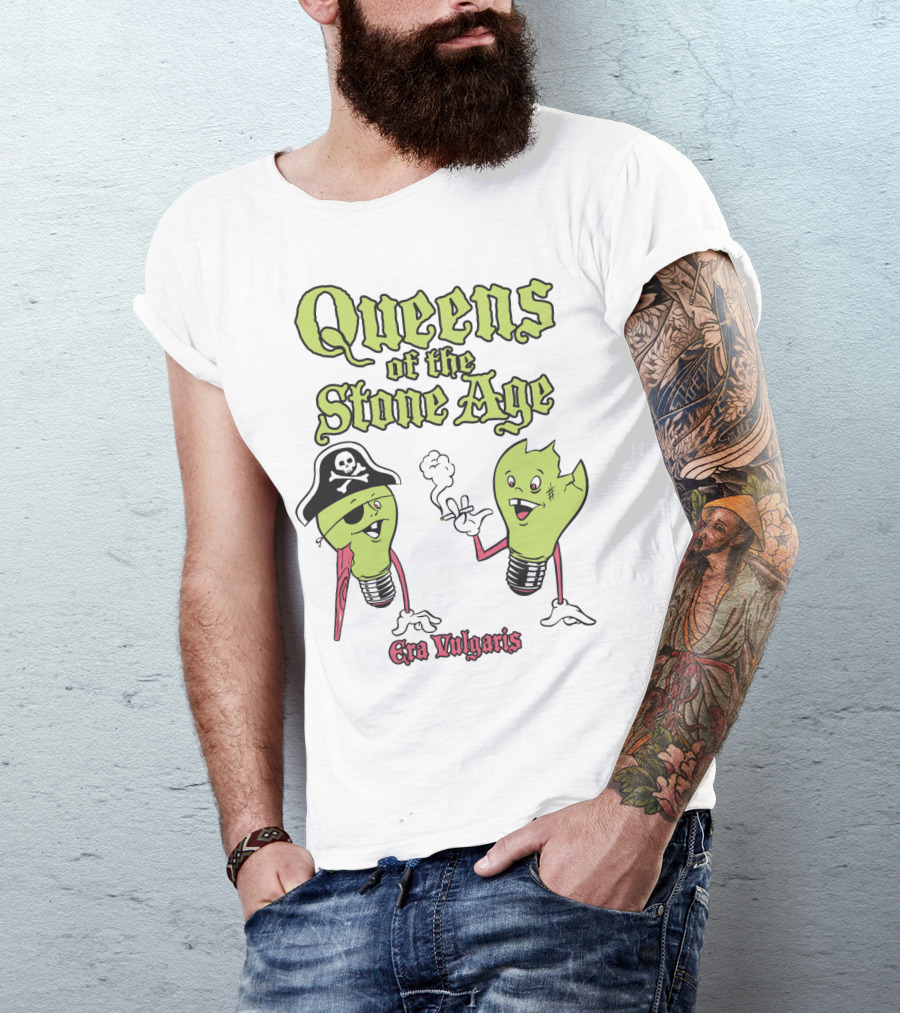 Queens Of The Stone Age Era Vulgaris Lightbulbs T-Shirt