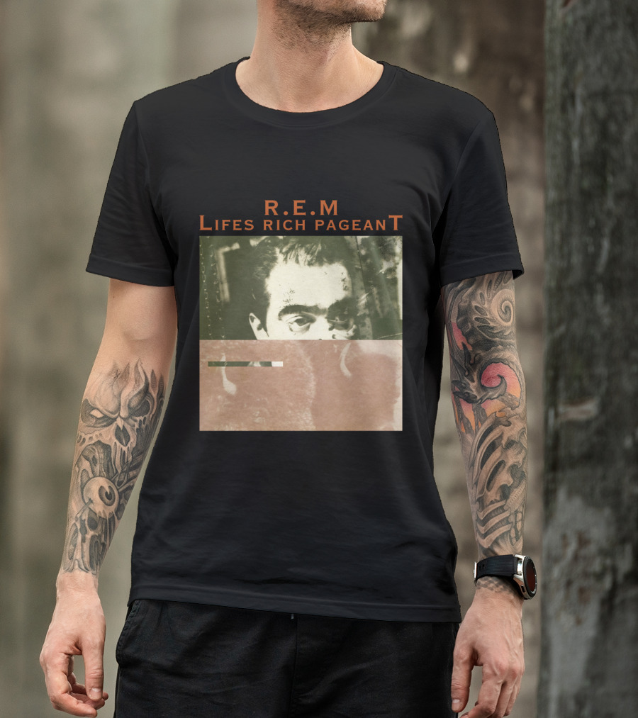 R.e.m. Lifes Rich Pageant Cover Art T-Shirt