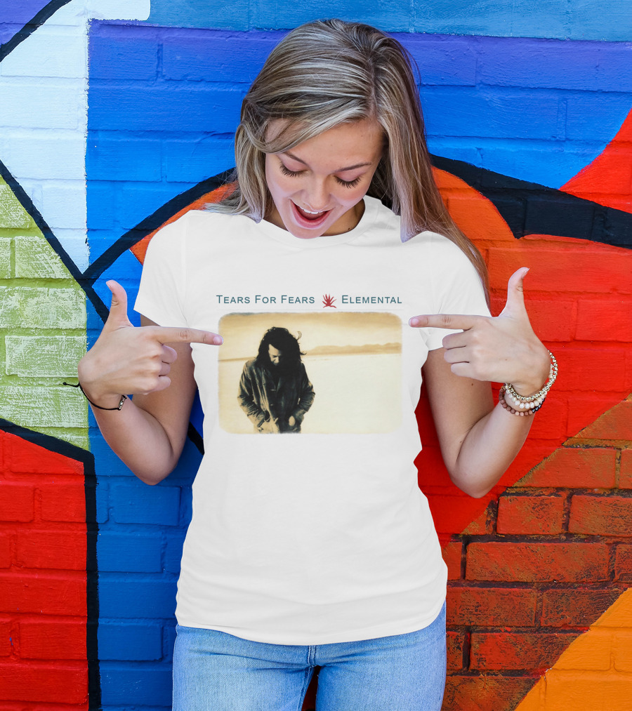 Tears For Fears Elemental Album Cover Art T-Shirt