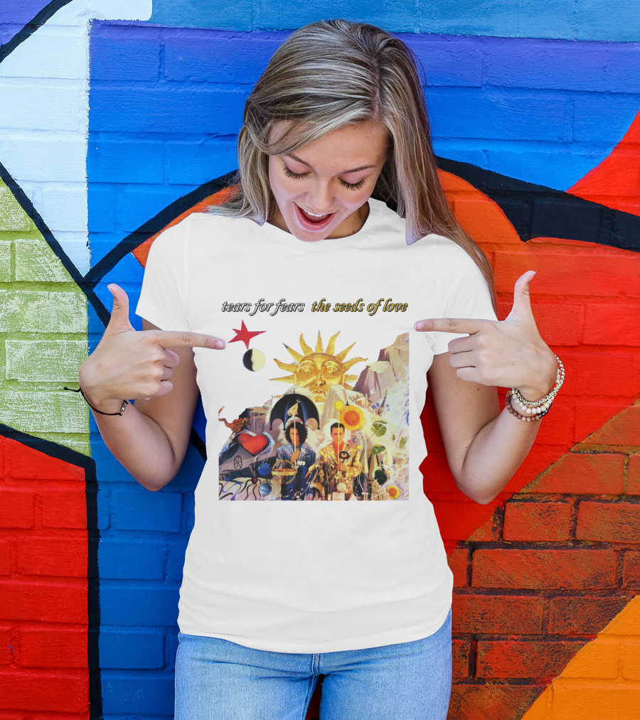 Tears For Fears The Seeds Of Love Album Cover Artwork T-Shirt
