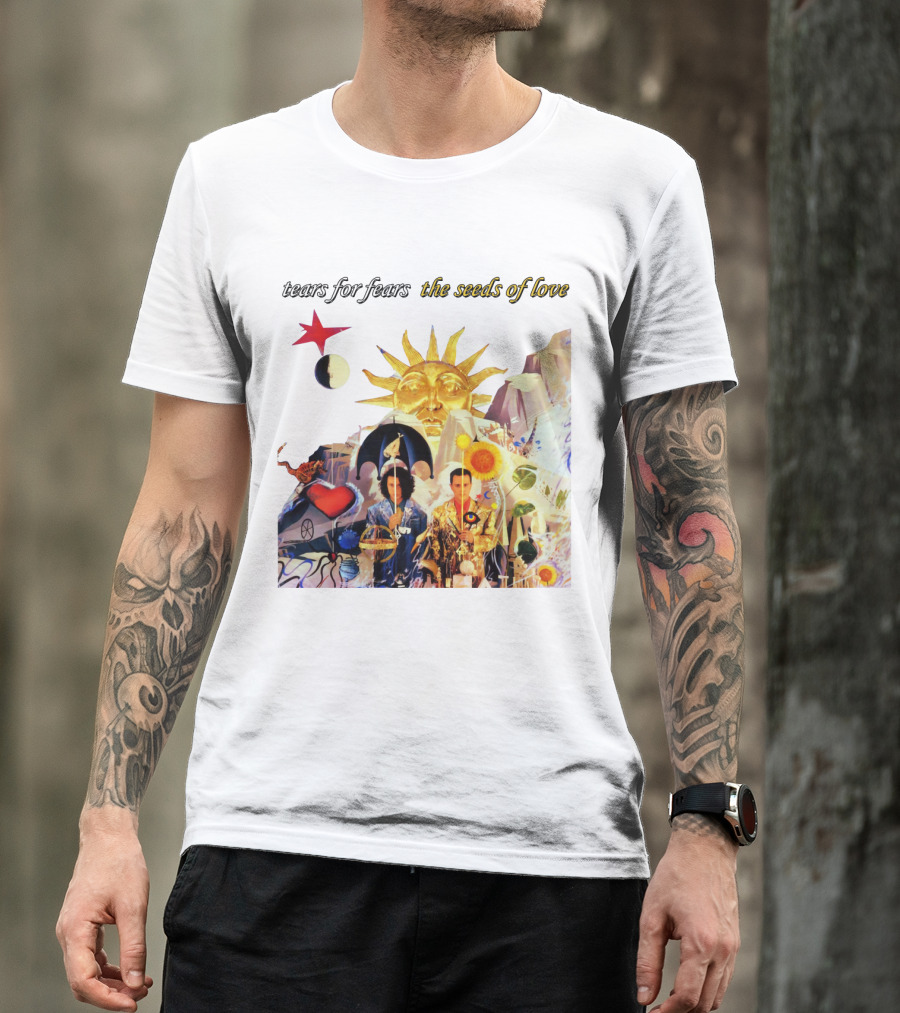 Tears For Fears The Seeds Of Love Album Cover Artwork T-Shirt
