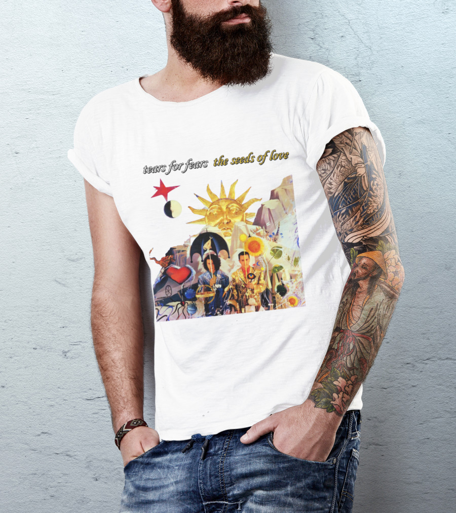 Tears For Fears The Seeds Of Love Album Cover Artwork T-Shirt