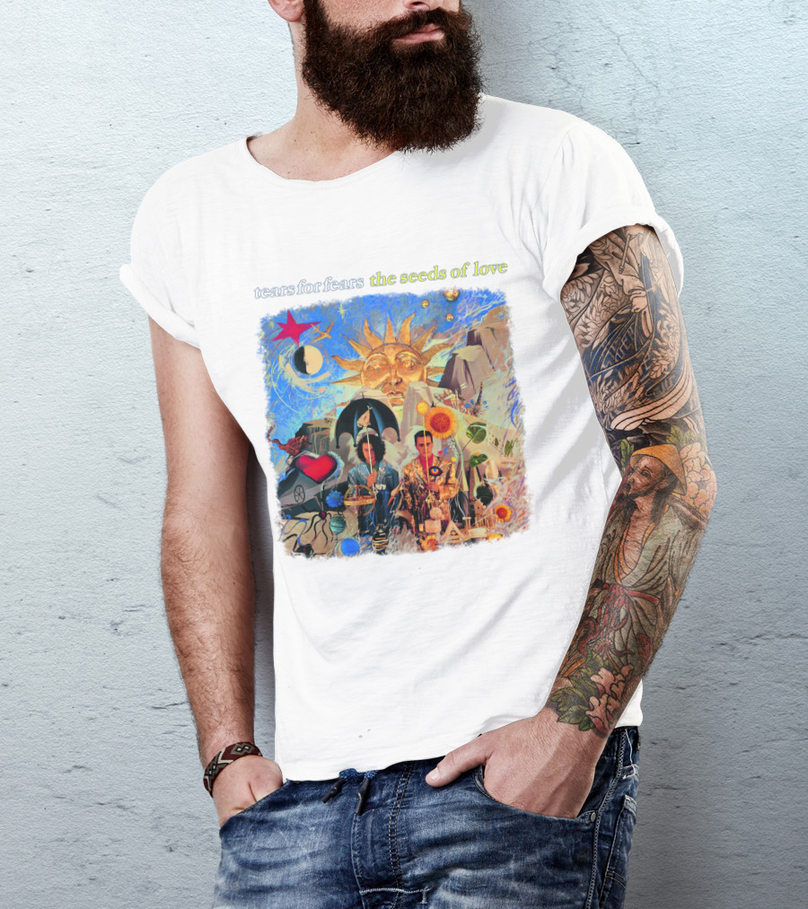 Tears For Fears The Seeds Of Love Sun Collage T-Shirt