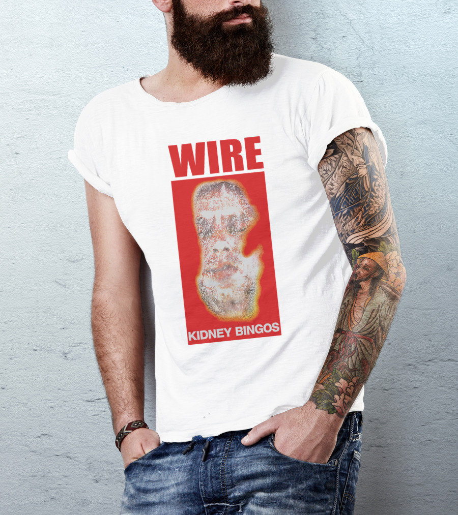 WIRE Kidney Bingos Red Face T-Shirt