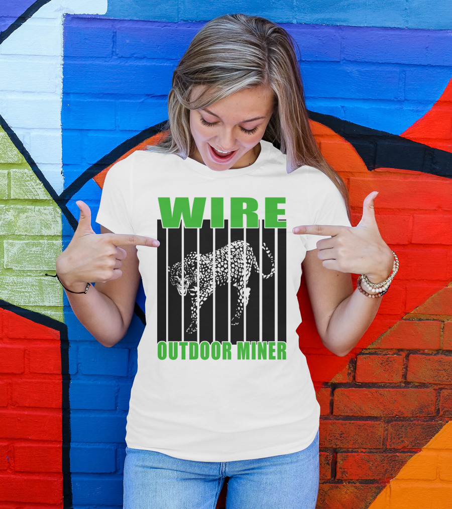 WIRE Outdoor Miner Leopard Bars T-Shirt