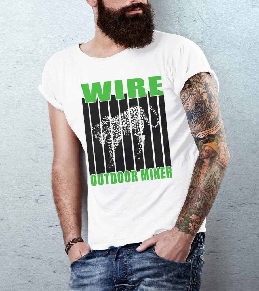 WIRE Outdoor Miner Leopard Bars T-Shirt