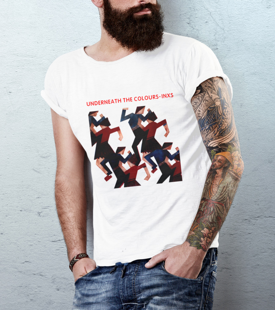 INXS Underneath The Colours Dance Figures T-Shirt