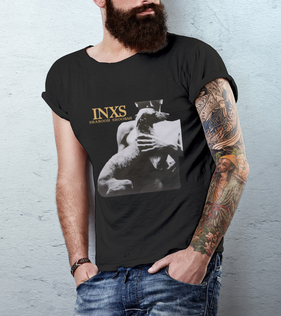 INXS Shabooh Shoobah Album Cover With Dog And Human T-Shirt
