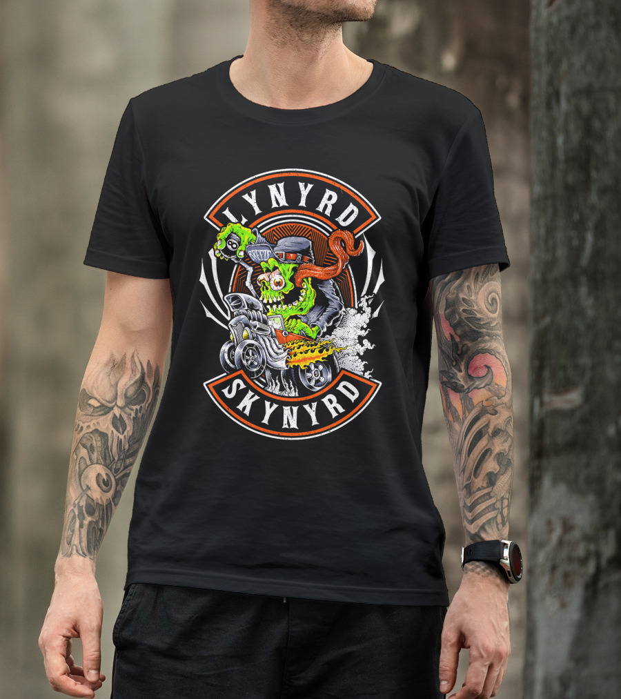 Lynyrd Skynyrd Monster Hot Rod T-Shirt