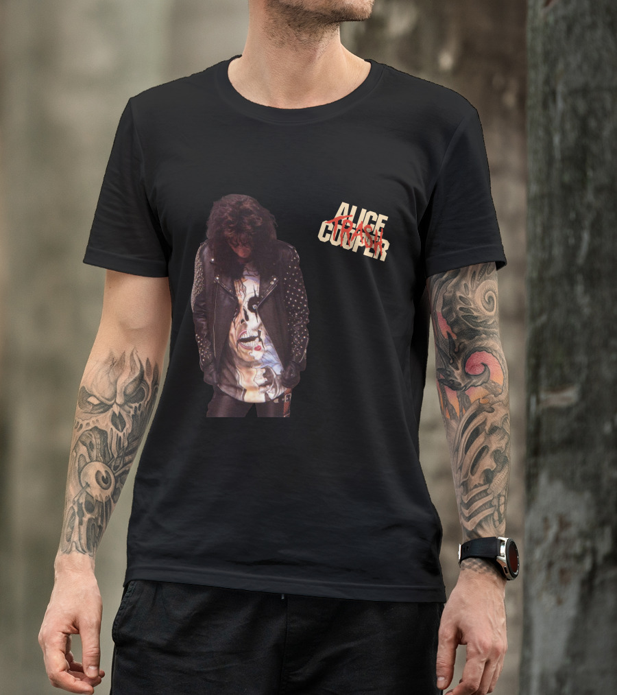 Alice Cooper Trash Vintage Rock Fashion T-Shirt