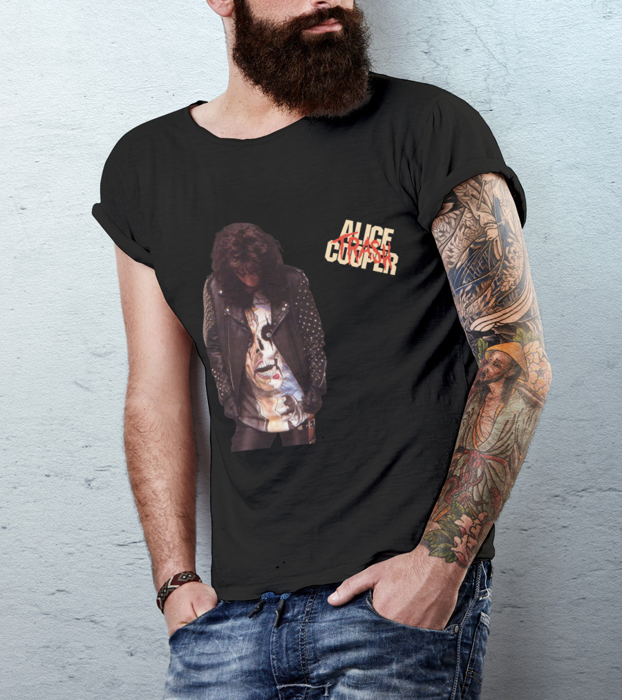 Alice Cooper Trash Vintage Rock Fashion T-Shirt