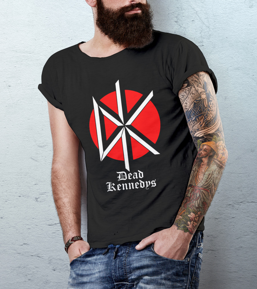 Dead Kennedys Dk Logo Red Circle T-Shirt