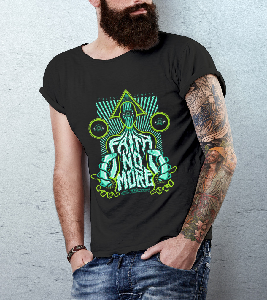 Faith No More The End Coming Mexico Factory July 2019 T-Shirt