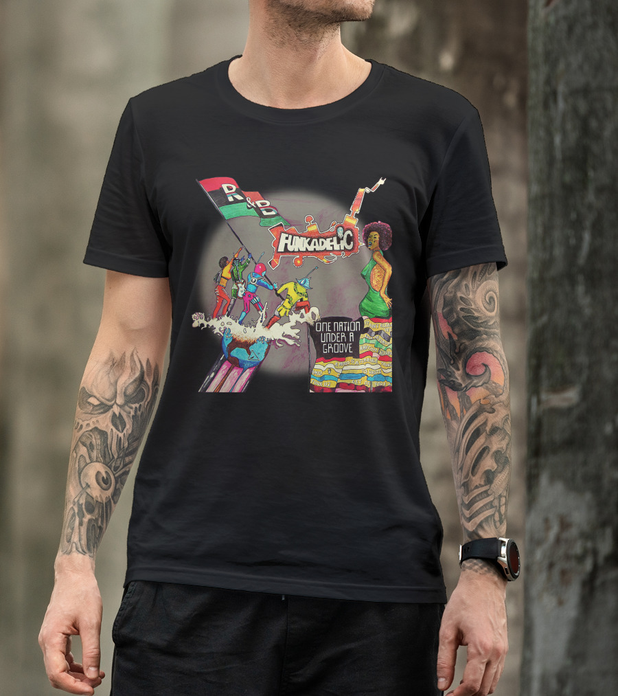 Funkadelic One Nation Under A Groove R&B Vibrant T-Shirt