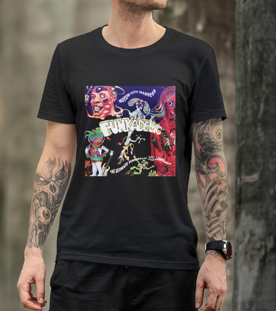 Funkadelic Motor City Madness The Ultimate Funkadelic Compilation T-Shirt