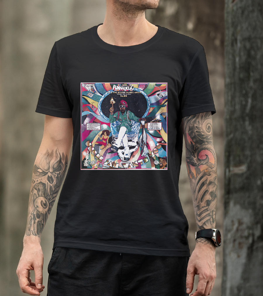 Funkadelic The Electric Spanking Of War Babies P-Funk George Clinton Album Art T-Shirt
