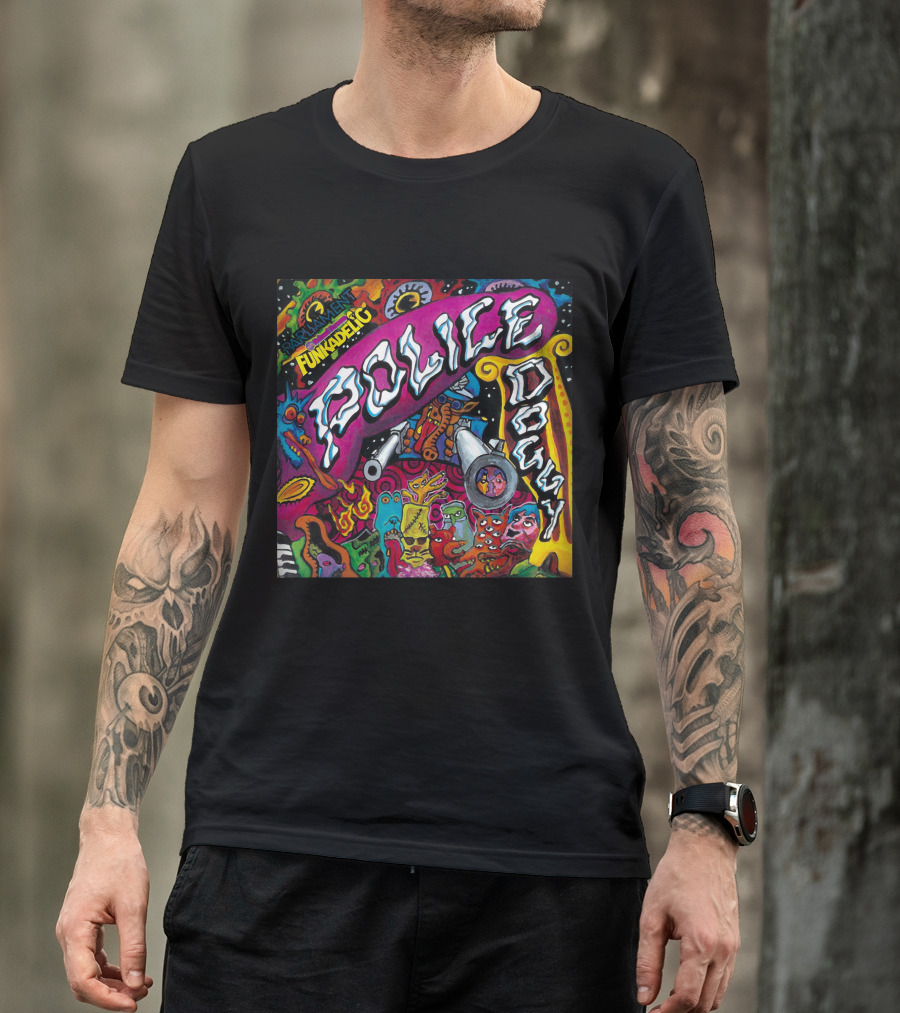 Parliament Funkadelic Police Doggy T-Shirt