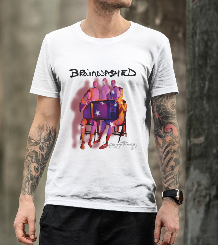 Brainwashed By George Harrison 2004 Mannequins With Television Star T-Shirt