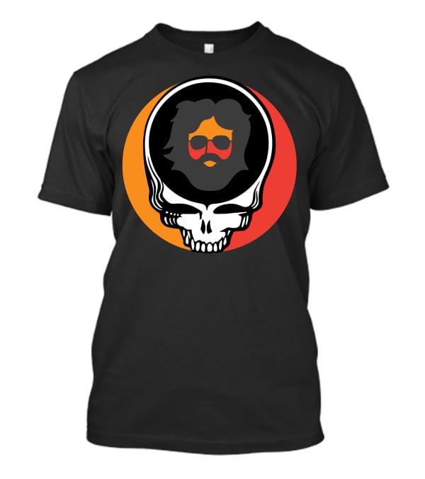 Gd Skull Icon With Sunglasses And Beard Retro T-Shirt