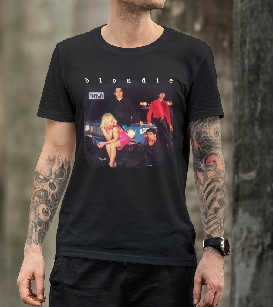 Blondie Plastic Letters T-Shirt